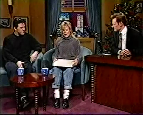 Kim Basinger Surprises Alec Baldwin during an interview (1993))